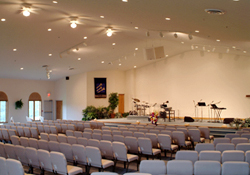 Ithaca Assembly of God interior